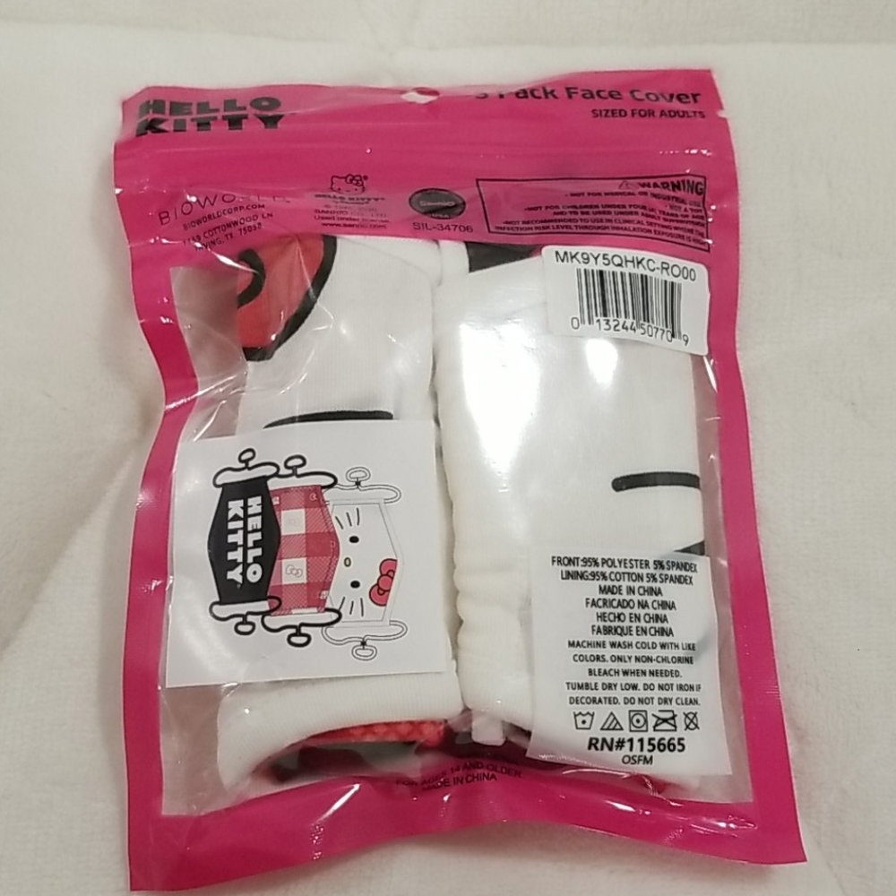 Hello kitty face covers - Picture 4 of 5